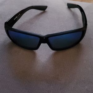Costa Tuna Ally balck frame blue lens sunglasses
